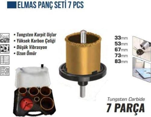 Baytec Elmas Panç Seti 7 Parça