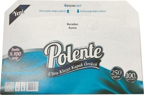 Polente Klozet Kapak Örtüsü 250 Yaprak