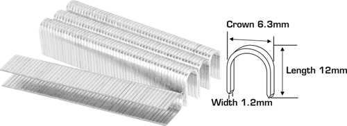 U TİPİ ZIMBA TELİ 10MM 1000PCS (STS0412)