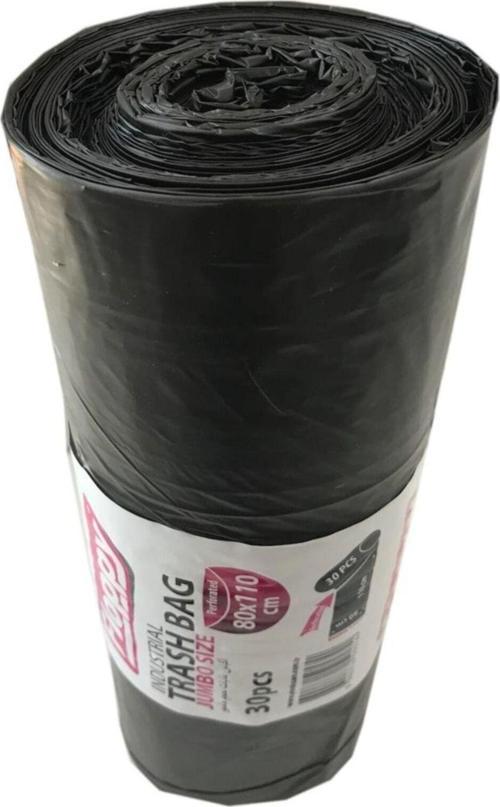 Floppy Endüstriyel Jumbo Çöp Torbası Poşeti 80x110cm 1 Rulo 30 Parça