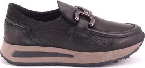 D24KA-3260 KAYMAZ TOKALI LOAFER DERİ KADIN AYAKKABI
