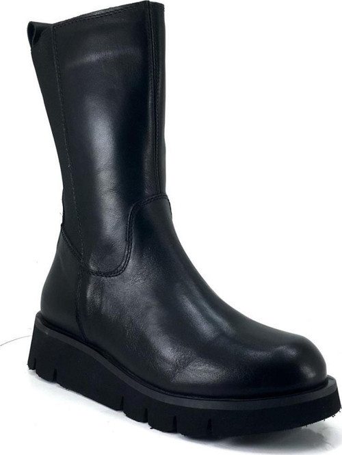 D24KB-4525 EVA TABAN FERMUARLI KADIN DERİ BOT