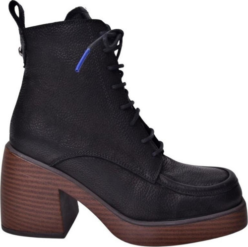 D24KB-4615 PLATFORM TOPUKLU KADIN DERİ BOT
