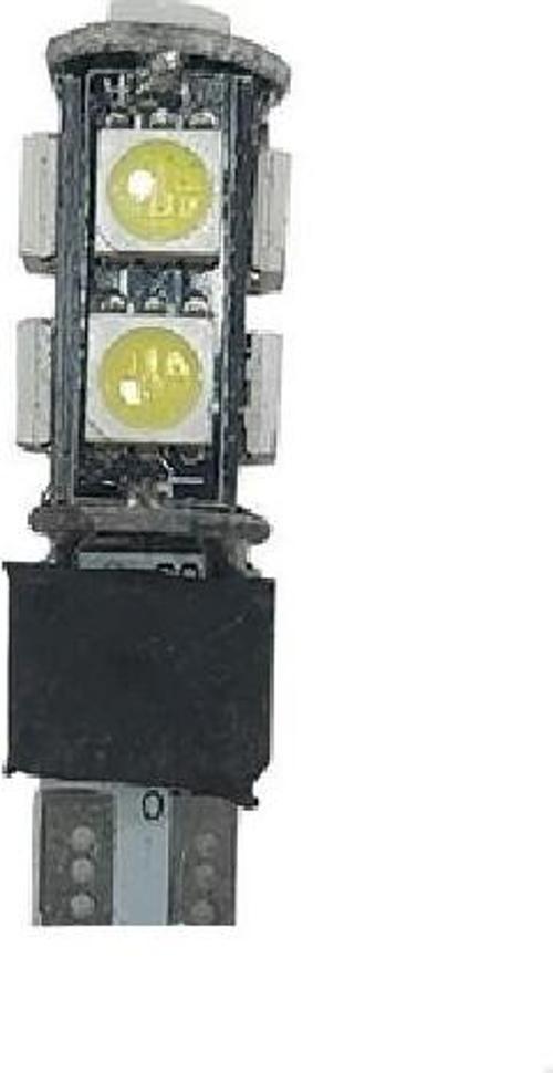 Motosiklet T10 Led Işık İkaz Stop Lambası Çakarlı Led Aydınlatma Beyaz Işık
