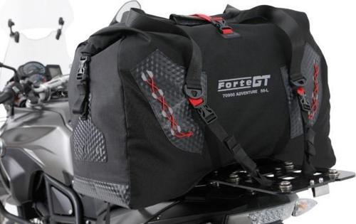 70900 Adventure Motosiklet Arka Çanta 55 Litre Valiz Model Siyah Kırmızı