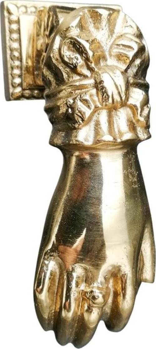 El Kapı Tokmağı Pirinç Döküm Dekoratif Kapı Taktağı N1