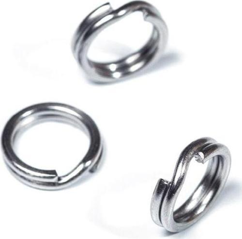 Molix Stainless Split Ring Size:7 10 Pcs  