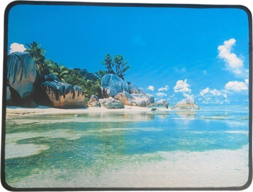 Mouse Pad Kaymaz Taban Pürüzsüz üst Yüzey 25cmx32cm Küçük Boy Deniz Manzaralı Mouse Matı