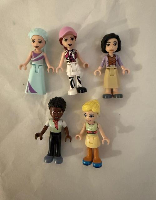 Orjinal Lego Friends Minifigür 5'li Set