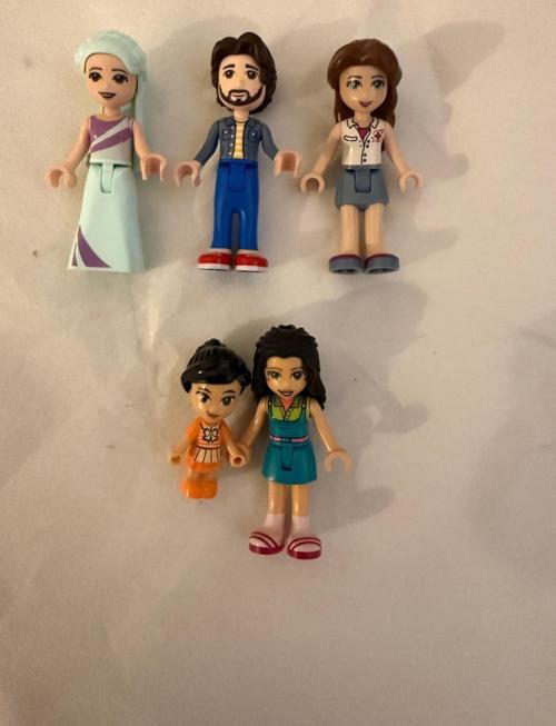 Orjinal Lego Friends Minifigür 5'li Set