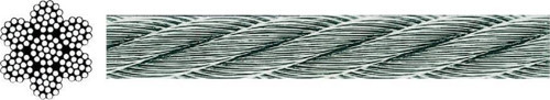 03 Mm Paslanmaz Çelik Halat 7X19 Cr-Nı
