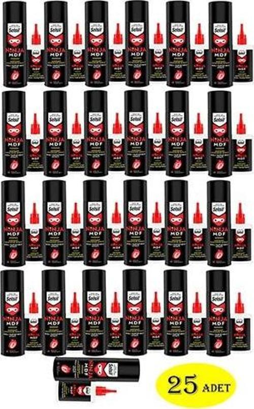 Ninja Mdf Hızlı Yapıştırıcı 25 Adet 400 ml+100 gr (1 Koli)