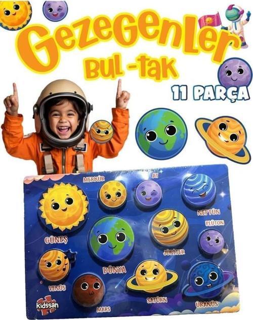 Kidsan Bultak Gezegenler Puzzle KDS-9013