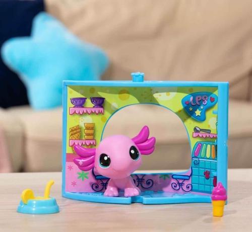 Littlest Pet Shop Minişler Figür Set Pet Nook G7#21 Aksolot 00593
