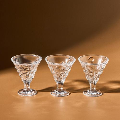 Pamela 3 Parça Cam Dondurmalık 215 Ml