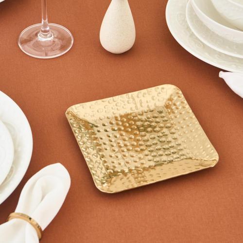 Loren İkramlık 15X15 Cm Gold