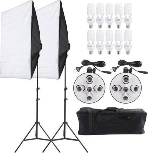 Youtube 5 Duylu 50X70 Softbox Fotoğraf Ve Video 2 Li Set