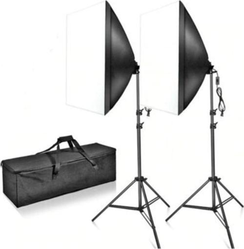 Youtube Video Ve Fotoğraf 2Li Softbox Seti Sürekli Işık