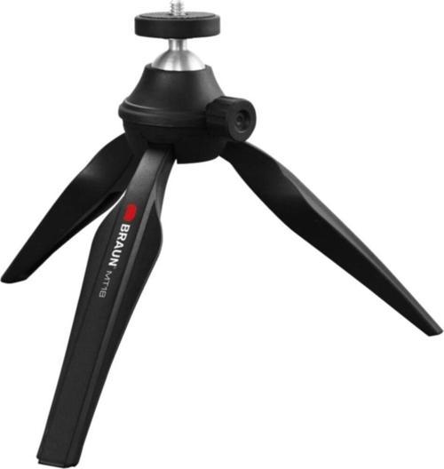 Braun Masa Tripod Mt-18 With Smartphone Dslr Kameralar Ve Telefon