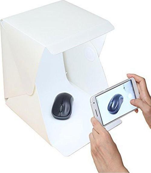 Portatif Led Işıklı Ürün Çekim Çadırı (22.6 X 23 X 24 Cm)