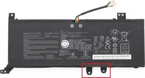 Asus D509, R515, X515, F412, X409, X412, X415 C21N1818 Notebook Bataryası - Ver.2 / RASL-158