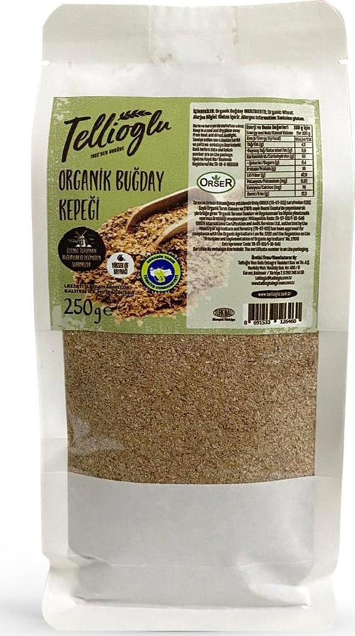 Organik Buğday Kepeği 250 G