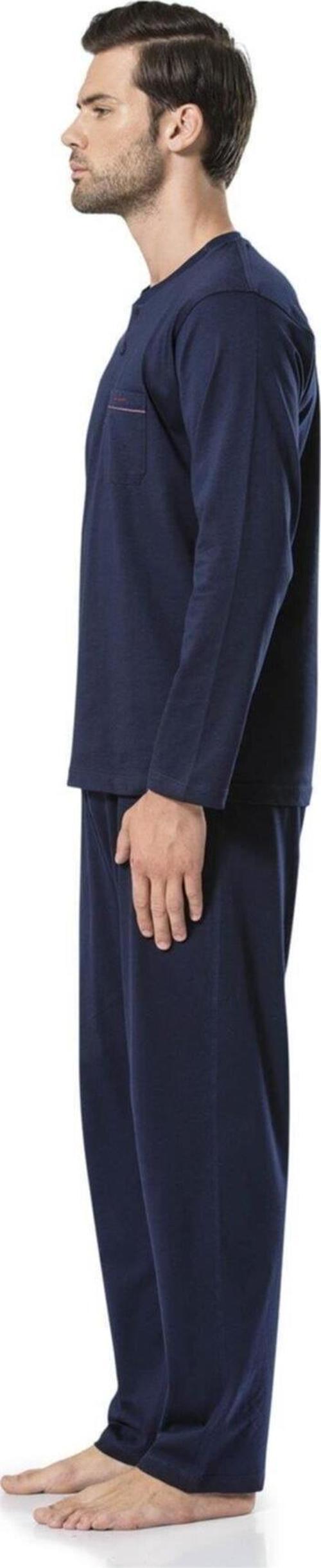 5454 Erkek Uzunkollu Penye Pijama Takımı