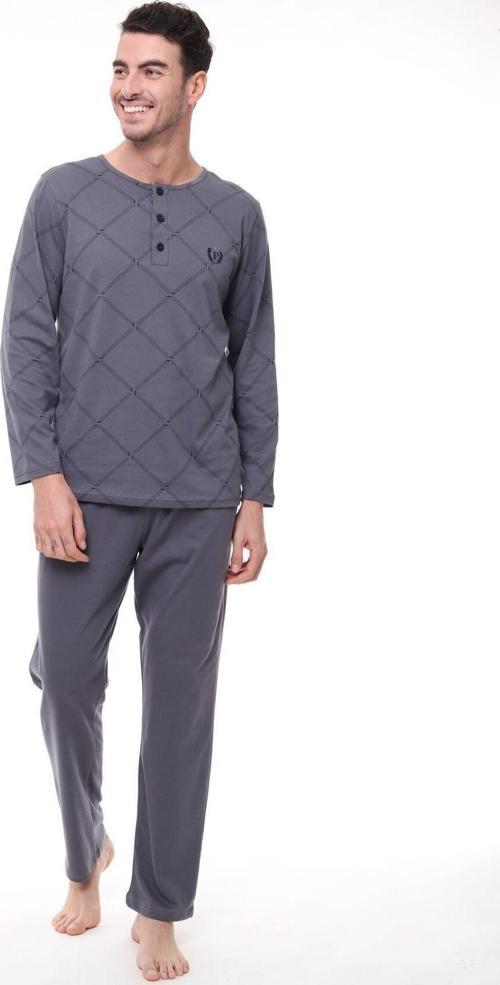 Pijadore 1400 Erkek Uzun Kollu Pijama Takım