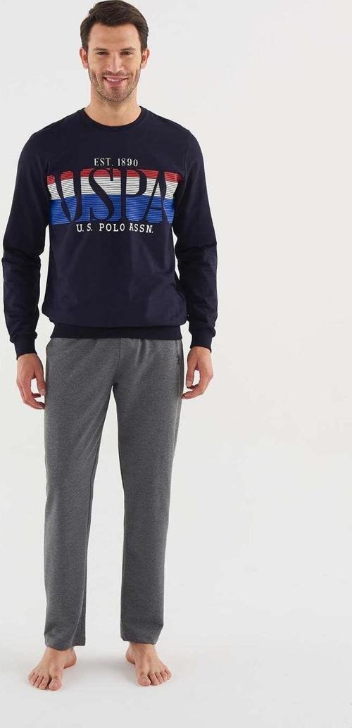 U.s Polo Assn 18606 Erkek Pijama Takımı