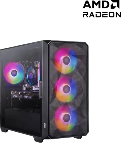 CRTG113 Ryzen 5 5600 16GB DDR4 512GB NVMe Radeon RX 7600XT Gaming Hazır Sistem