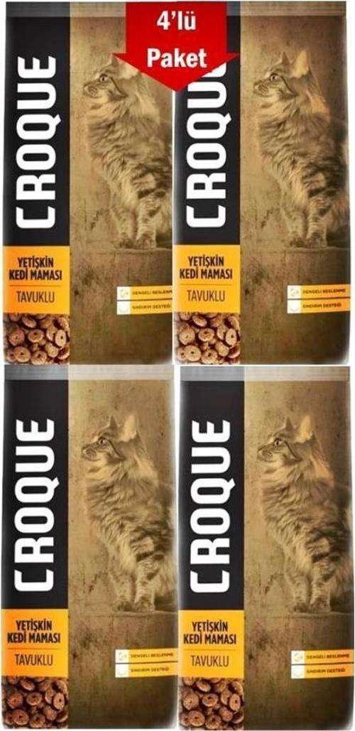 Tavuklu Yetişkin Kedi Maması 1,5 Kg * 4 Adet