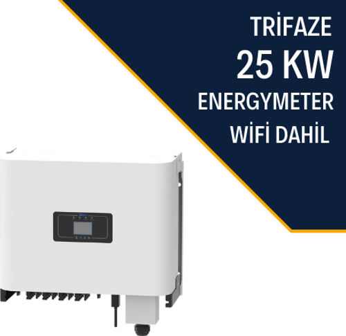 25KW 25k ON-GRİD TRİFAZE İNVERTER