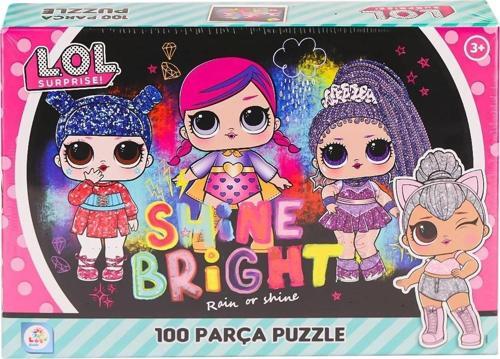 LOL0055 LOL 100 Parça Puzzle -Laçokids