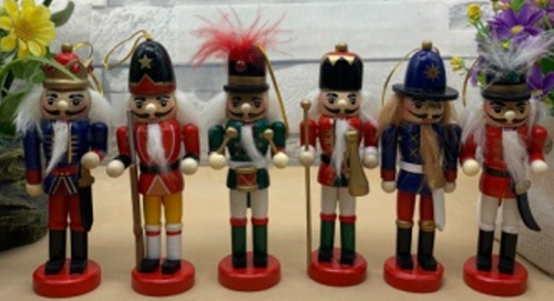 KURŞUN ASKER AHŞAP DEKORATİF EŞYA (6LISET 13CM