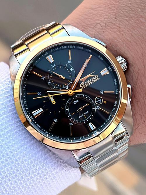 Çelik Kordon İç Fonksiyonları Aktif 10 Atm Suya Dayanıklı Erkek Kol Saati ESL9.2215.2.03