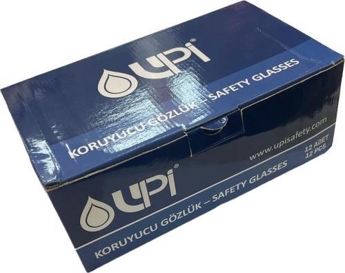 UPİ SAFETY SPOR KORUYUCU GÖZLÜK ŞEFFAF 12 ADET 