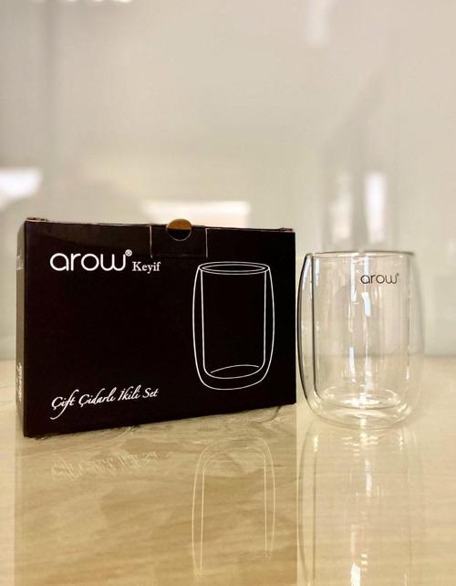 Çift Çidarlı Ikili Bardak 150 ml