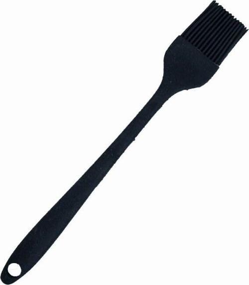 Silikon Küçük  Yumurta Fırçası 20 cm - Siyah - PM-523