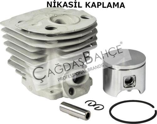 55 /51 Testere Nikasil Silindir Piston Seti 46 Mm