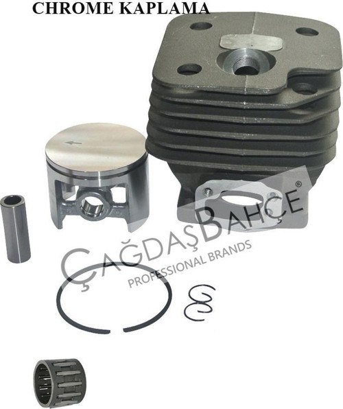 272 Testere Chrome Silindir Piston Seti 52 Mm
