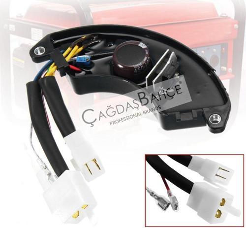 Jeneratör 4 / 5 / 6.5 Kwa 8 Kablolu Yarım Ay Avr