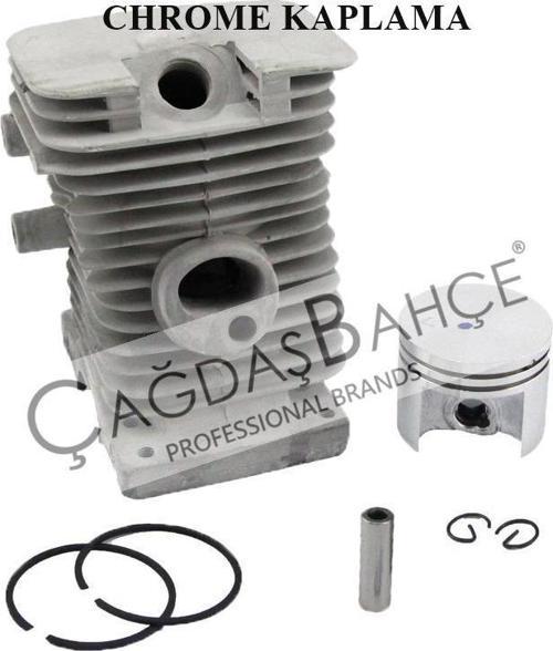 Ms170 Motorlu Testere Chrome Silindir Piston Seti 37 Mm