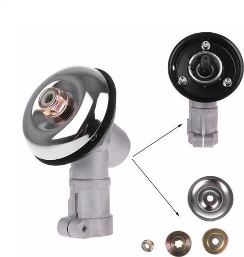 Motorlu Tırpan Başlığı Redüktörü  28Mm 9 Diş 