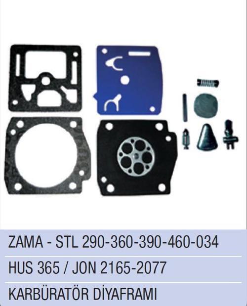 Ms290 / Ms360 / Ms390 / Ms460 / Ms034 Karbüratör Diyafram-Z
