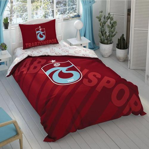 Lisanslı Nevresim Takımı Trabzonspor Bordo Logo