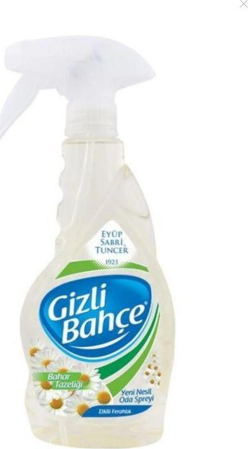 Gizli Bahçe 500 ml Bahar Tazeliği Oda Spreyi X 2 Adet