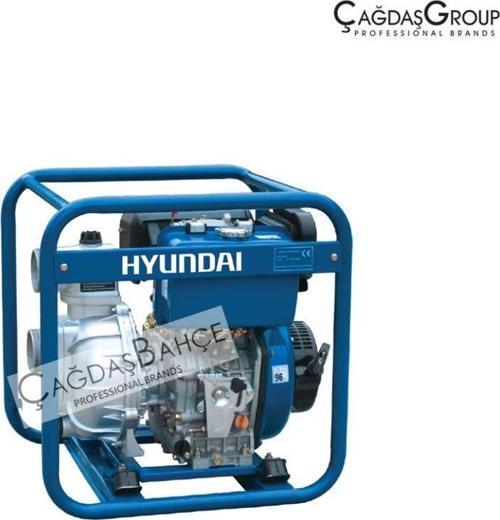 HYUNDAI DHYH80E 3 INCH YÜKSEK BASINÇLI DİZEL SU MOTORU 