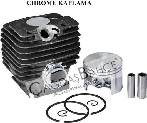 Ms380 / Ms381 Testere Chrome Silindir Piston Seti 52 Mm