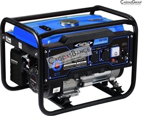 DBJ1500 Benzinli Monofaze Jeneratör 1.25 KVa 3 Hp
