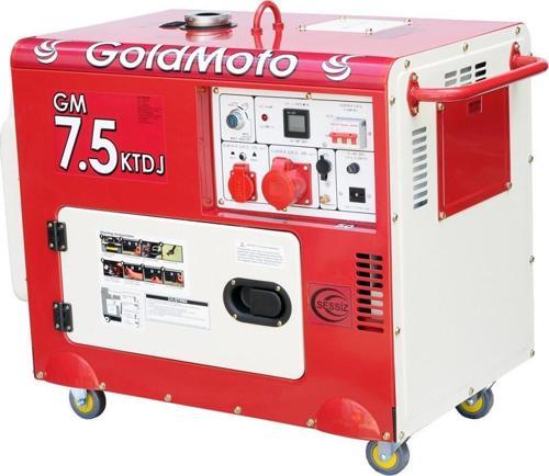 GM7.5KTDJ Dizel Marşlı Kabinli Jeneratör 7.5 KW Trifaze